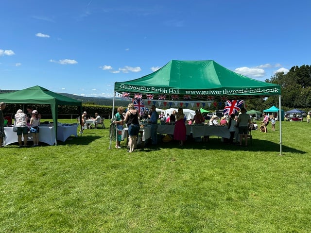 Gulworthy Summer Fete raising money for the church.