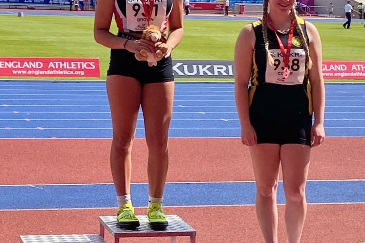 Tegan Brown - gold medal winner at the EA age group Championships