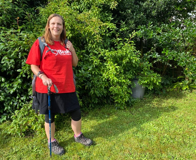 Teacher's climb in friend's memory
