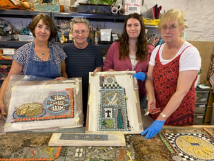 Community mosaic repairs