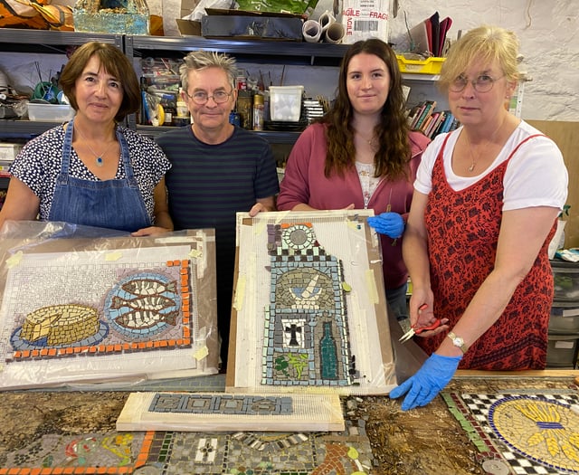 Community mosaic repairs