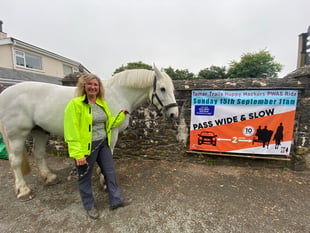 Horse rider urges safer driving