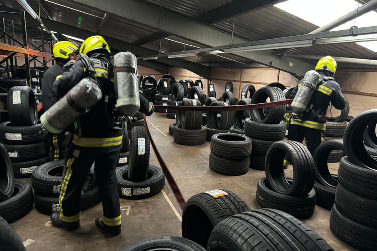 Tavistock Fire Station stresses the importance of training