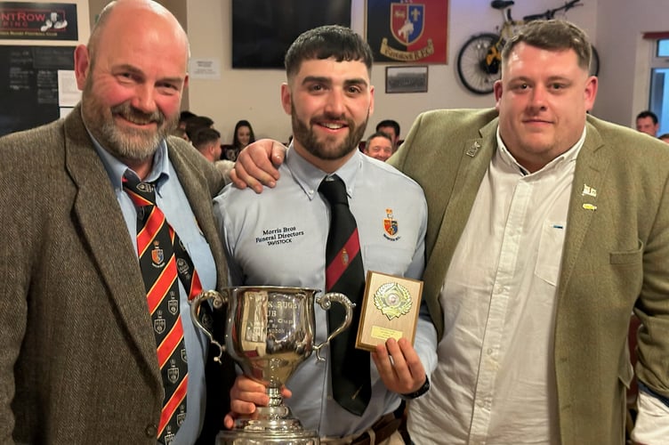 Captain's Player of the Year Ethan Lamerton