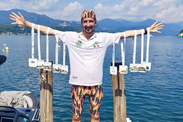 World record holder takes on another Italian challenge
