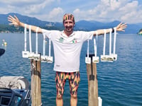 World record holder takes on another Italian challenge