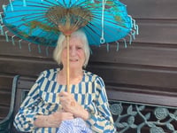 Artist in her nineties has special show in Chagford gallery