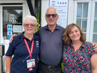 Surprise birthday party for charity's Mr Fixit