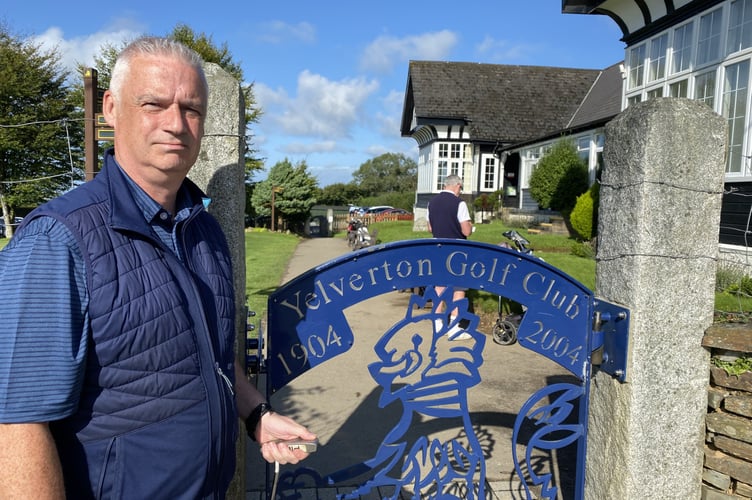 Yelverton Golf Club secretary Lance Doggart