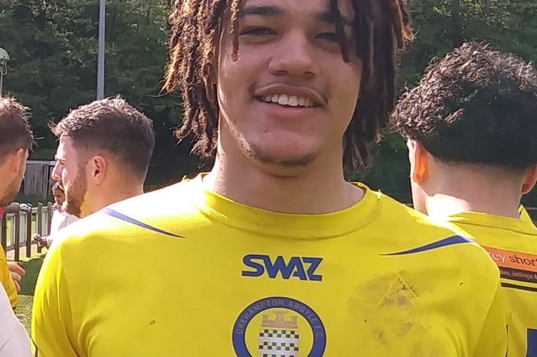 Dan Koita, Okey's Man of the Match against Teignmouth