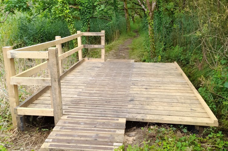 Boardwalks have been replaced, making it possible for people to enjoy the site fully once more