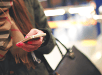 Parking fine text scam alert