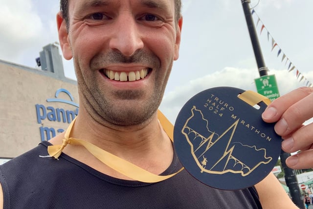 Ian tackles Truro half marathon