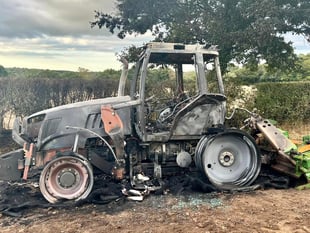 Spate of West Devon tractor fires prompts fire service advice
