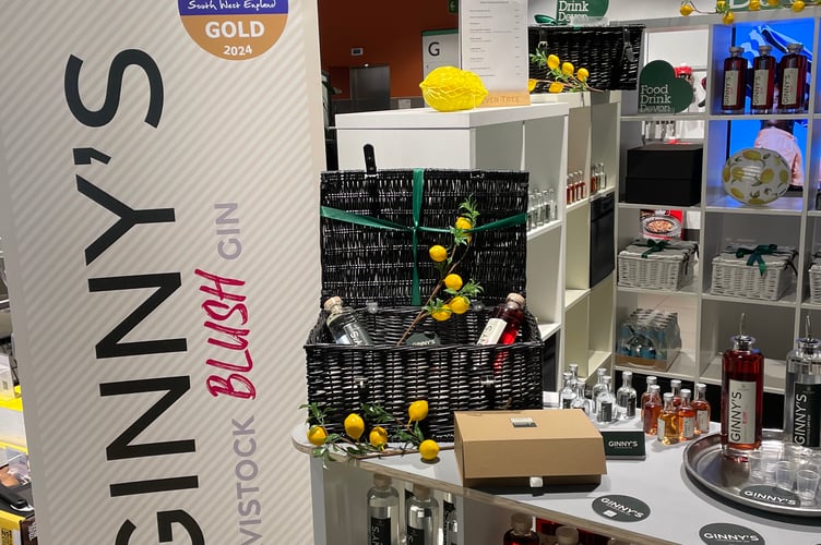 Tavistock Gin Boutique has scooped two awards for their own brand drink Ginny's Tavistock Dry Gin.