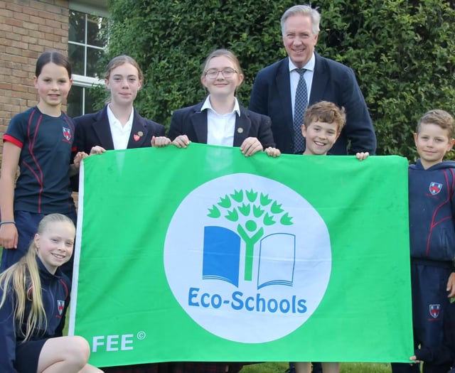 Tavistock school celebrates eco award