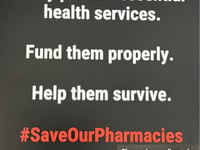 Tavyside Pharmacy participates in #SaveOurPharmacies