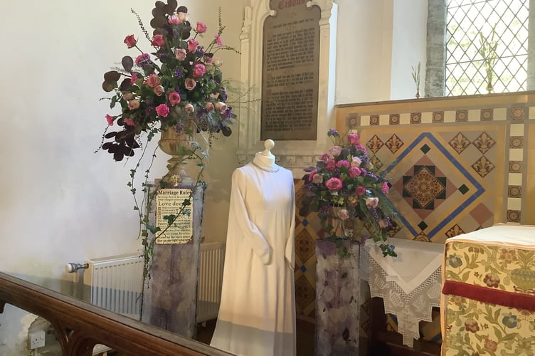Gulworthy Church Flower Festival, Weddings, by Maggie Murray.