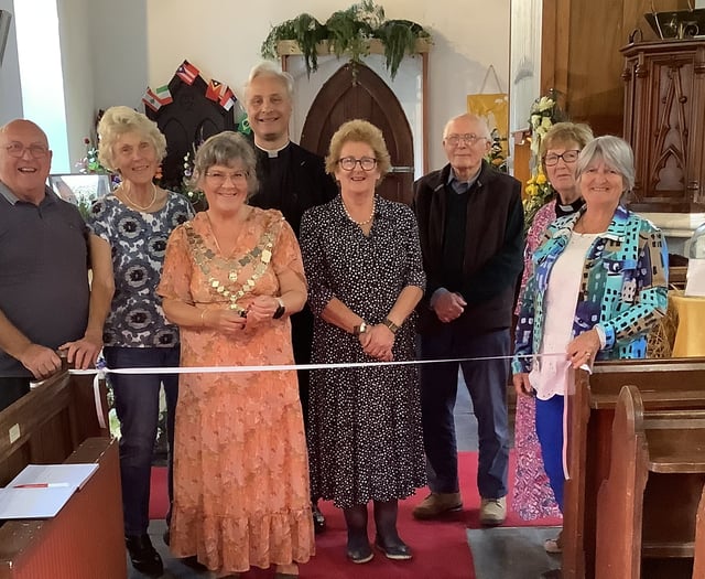 Gulworthy Church Flower Festival blooms