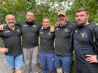 Adventurer leads Ukrainian soldiers' ocean row