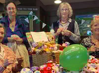 Charity coffee morning knit today