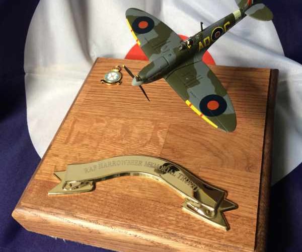 The trophy presented to the shops