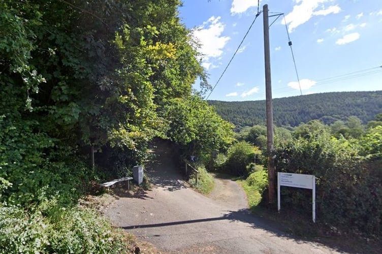 The lane near the reservoir. Image: Google Maps
