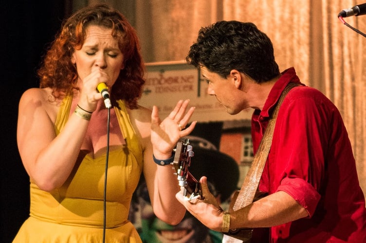 Folk duo Kathryn Roberts and Sean Lakeman