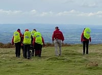 Rescue teams help walker stuck in bog