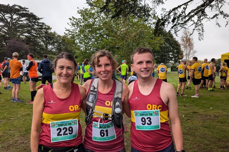 All smiles for ORC trio at the Templer Ten