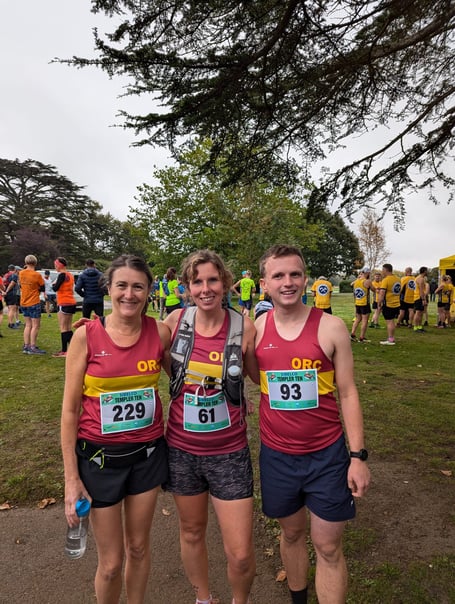 All smiles for ORC trio at the Templer Ten