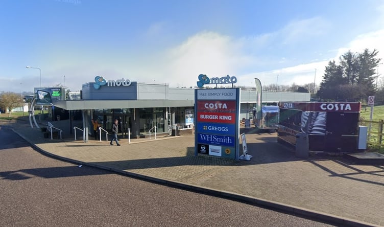 Moto Services, junction 30 of M5 – a plan for solar panels has been rejected