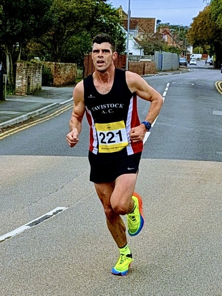 Ben Neale in action in Burnham-on-Sea