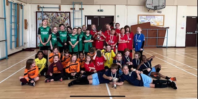 Horrabridge School girls’ football success