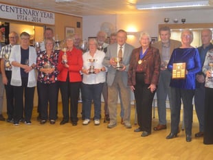 Bowls club celebrates success