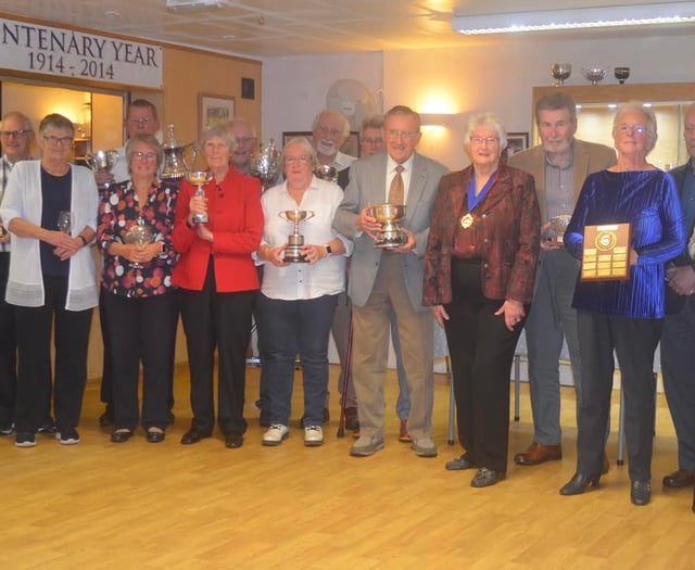 Bowls club celebrates success