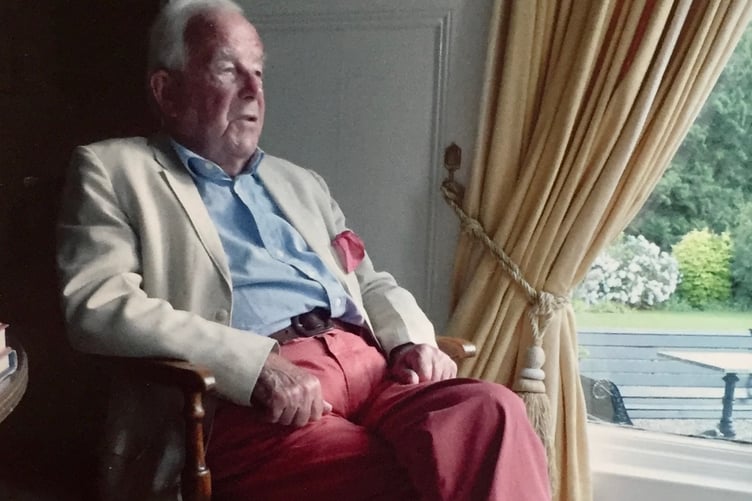 Tony Good at his beloved Woodhouse, Buttermerte where he spent his honeymoon and returned three times since 2015.