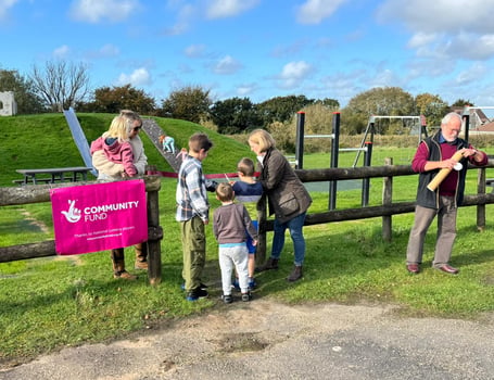 Crapstone play park opened by MP | tavistock-today.co.uk