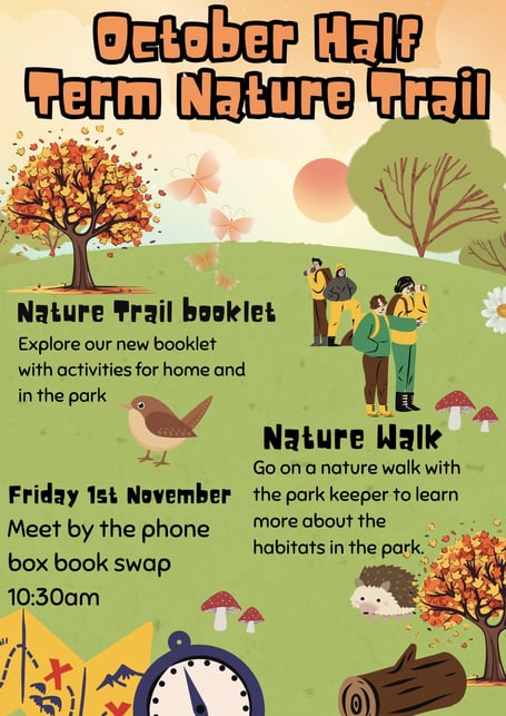 Autumnal guided nature walk around Simmons Park this half term with park keep James McGahey on November 1 at 10.30am. (Picture: Okehampton Town Council)