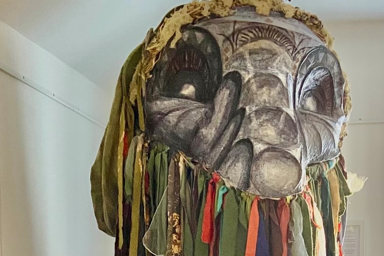 A mythical figure created by the Museum of Dartmoor Life called Old Crockern jpg
