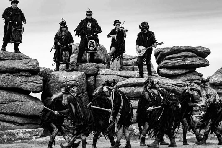 Beltane Morris will be in Okehampton outside the Museum of Dartmoor Life and in Belstone this Saturday.