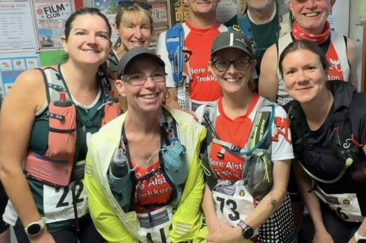 Bere Alston Trekkers take on Cornish Marathon