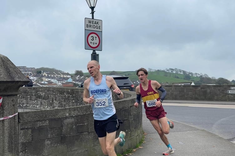 Faces of determination for ORC and Bideford runners