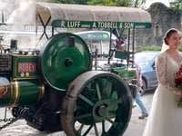 Steam buffs' wedding