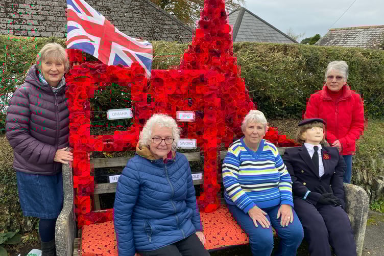 Whitchurch WI are proud of their November remembrance tribute to those who made the ultimate sacrifice for their country.