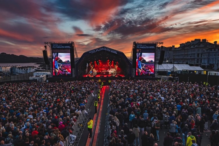 Plymouth Sessions on Plymouth Hoe next summer includes Snow Patrol and James