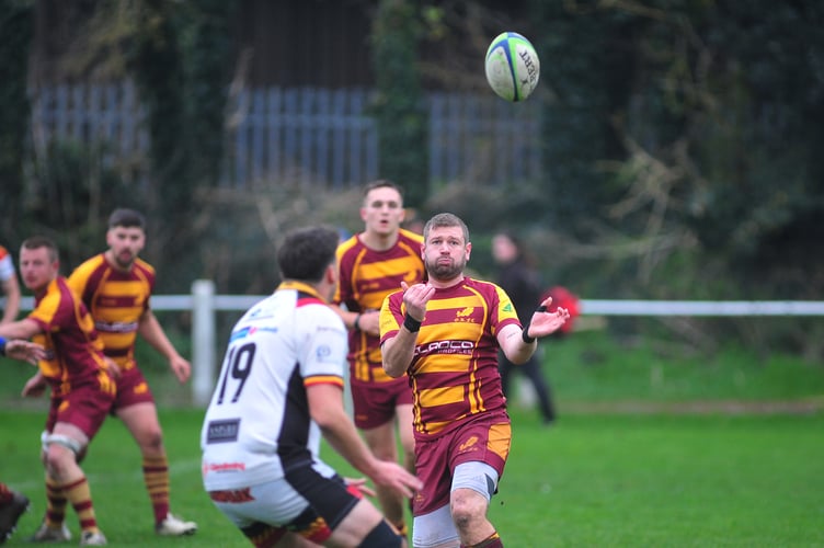 Rugby. Counties 3 Tribute Devon North and East.  Newton Abbot Spartans versus Okehampton 2nd XV. A 26-7 away win for Okehampton