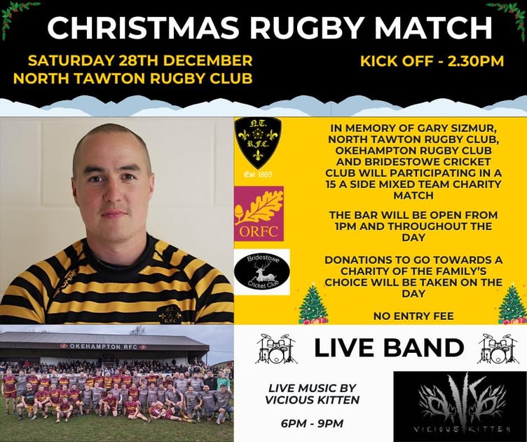 North Tawton RFC Christmas fixture