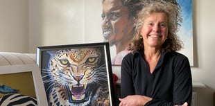 Cancer survivor completes epic charity walk for wildlife