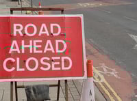 Gunnislake road closure due to fallen tree